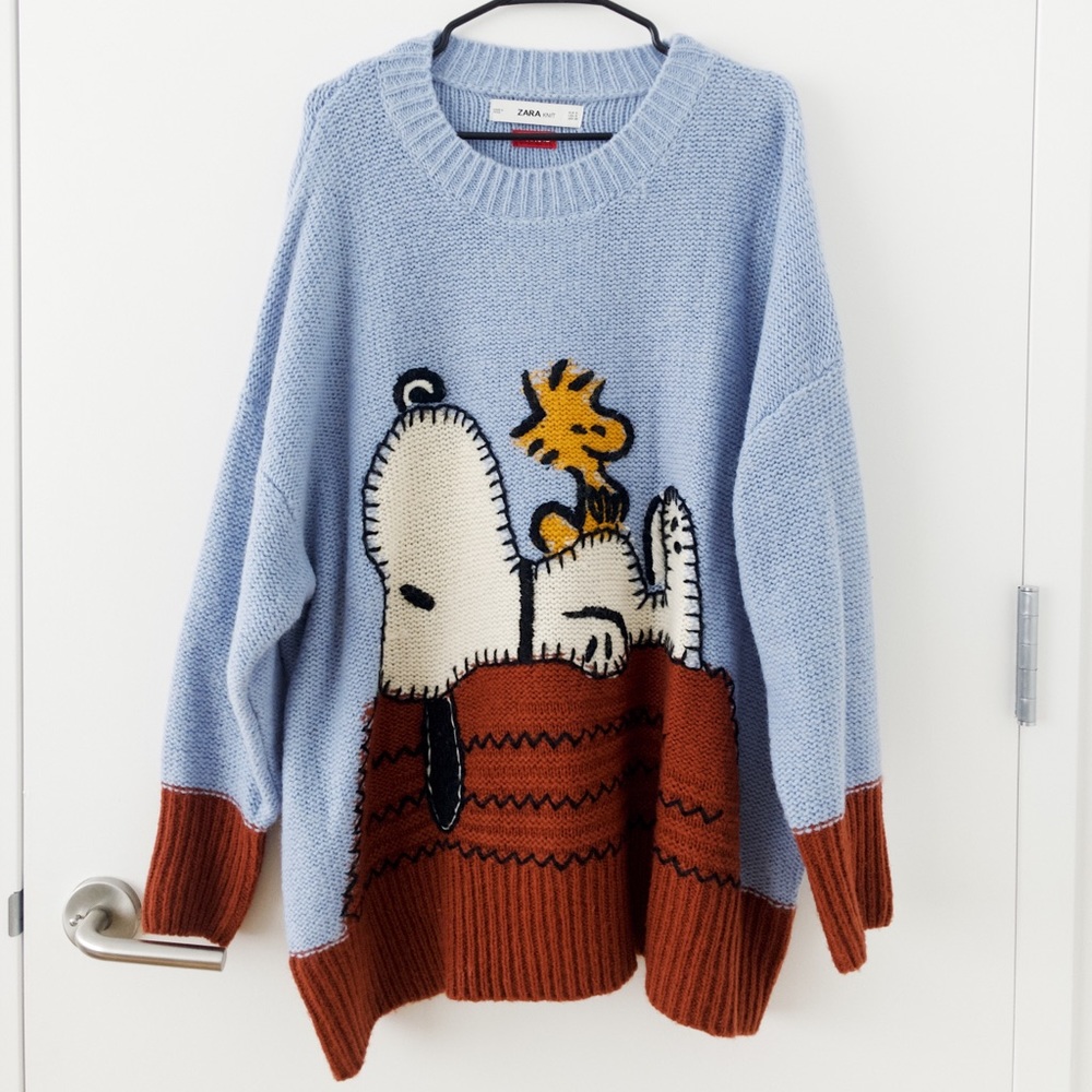 Zara Snoopy Sweater Limited Edition